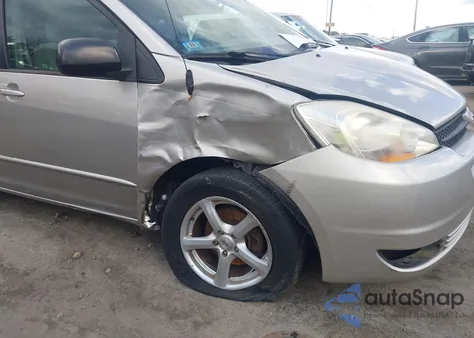2005 Toyota Sienna Le из США, поврежденный, VIN 5TDBA23C35S044327